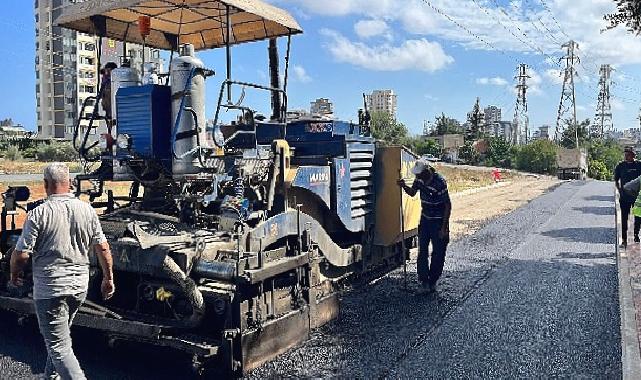 Yenişehir Belediyesi yol yapım çalışmalarını aralıksız sürdürüyor