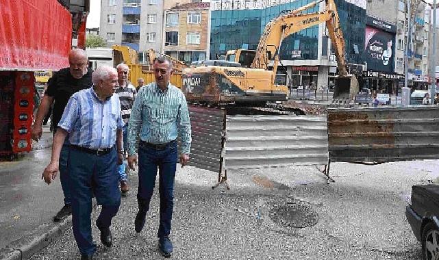 Yoğun yağışları sahada karşılayan Başkan Büyükakın, “Teyakkuz halindeyiz”