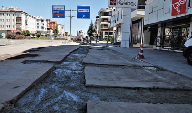 Zübeyde hanım caddesi’nde yağmur suyu hatları güçlendirildi 