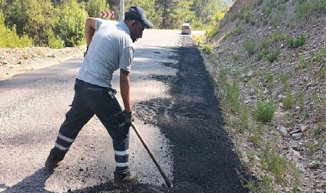 Alanya’da yayla yollarına bakım onarım