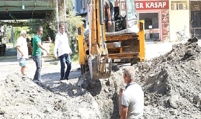 Başkan Arslan, Altınkum’da çalışmaları denetledi