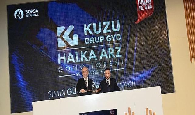 Borsa İstanbul’da Gong Kuzugrup Gayrimenkul Yatırım Ortaklığı için çaldı