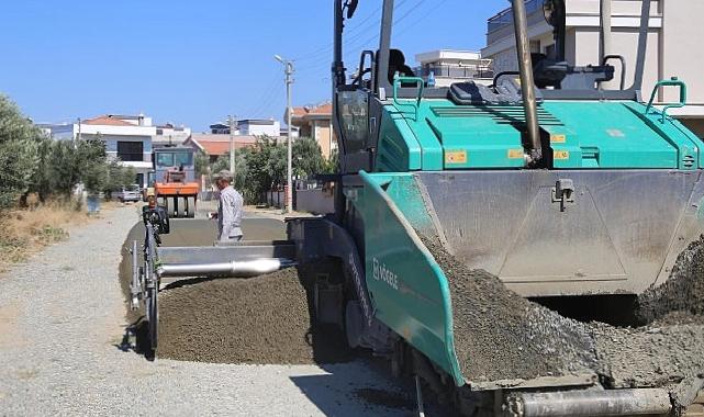 Burhaniye Belediyesi’nden 11 Mahalle’de 100.000 M² Sathi Kaplama Yol Seferberliği!