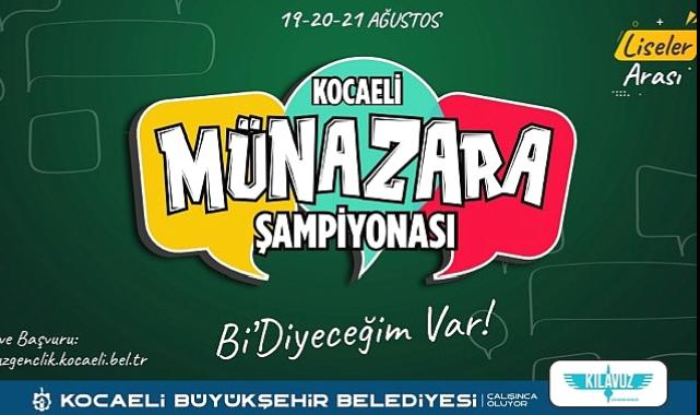 Büyükşehir’in Münazara Şampiyonası başlıyor