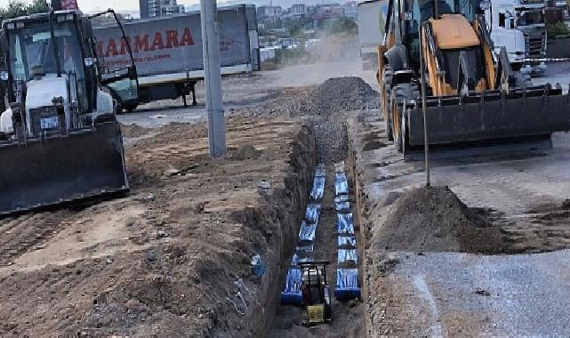 Çayırova’ya Yeni İçme Suyu ve Kanalizasyon Hatları Yapılıyor