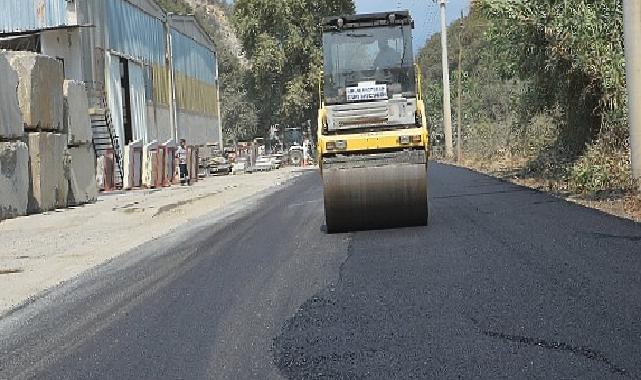 Demirtaş Grup Yolu’na sıcak asfalt