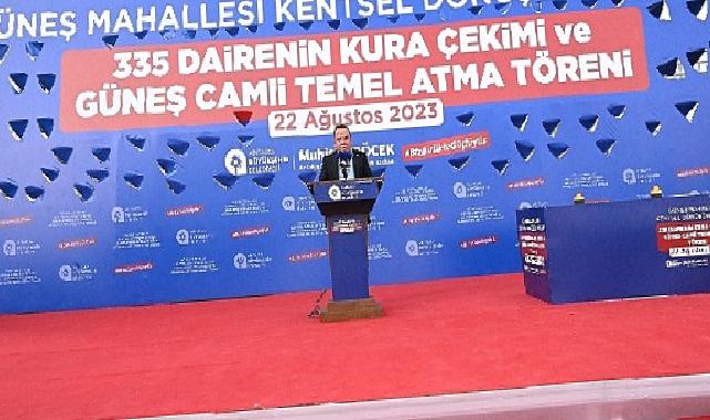 Güneş Mahallesi Kentsel Dönüşümü’nde çifte sevinç