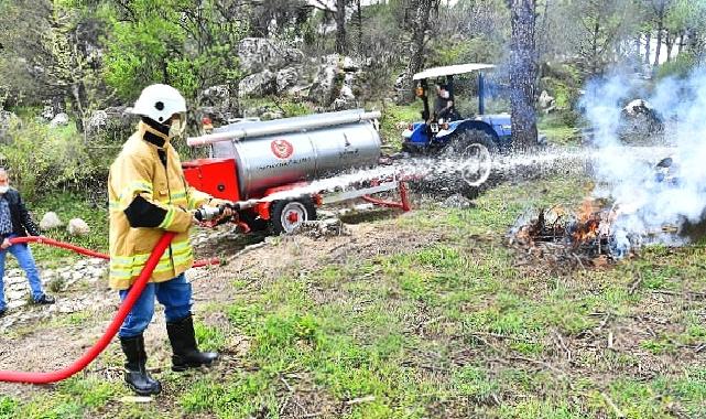 İzmir’de orman yangınlarıyla mücadelede büyük başarı