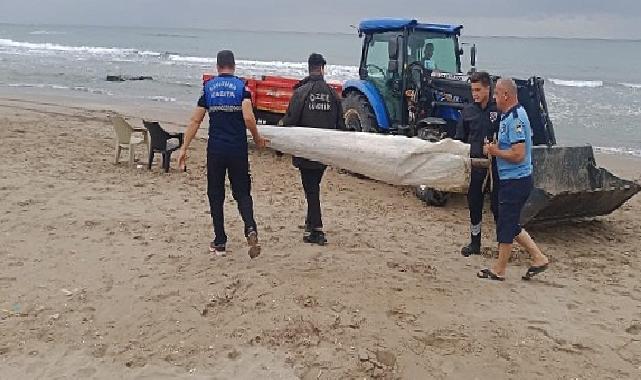 Kandıra sahillerinde asayiş berkemal