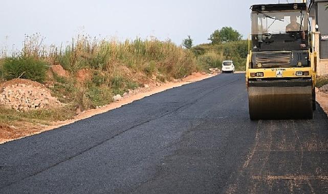 Kartepe’de 270 ton asfalt serildi