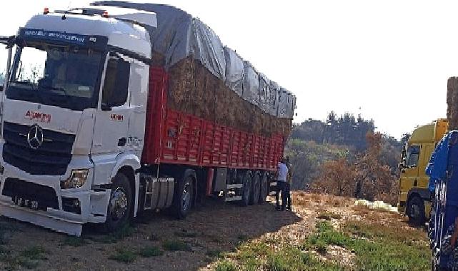 Kocaeli’den, Çanakkale’deki yangın mağduru çiftçilere destek