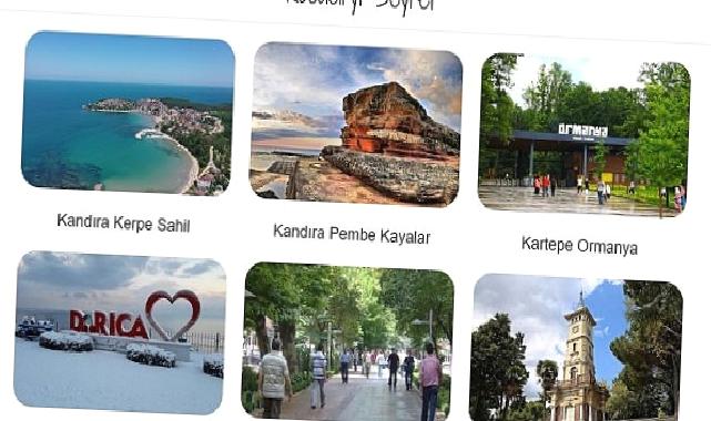 Kocaeli’nin turistik mekanları cepte