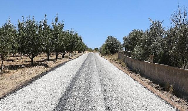 Konya Büyükşehir Bozkır-Harmanpınar Mahalle Yolunu Tamamladı