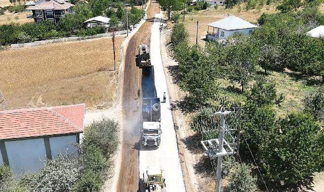 Korkuteli Varsak Yaylası 18 yıl sonra asfalta kavuştu