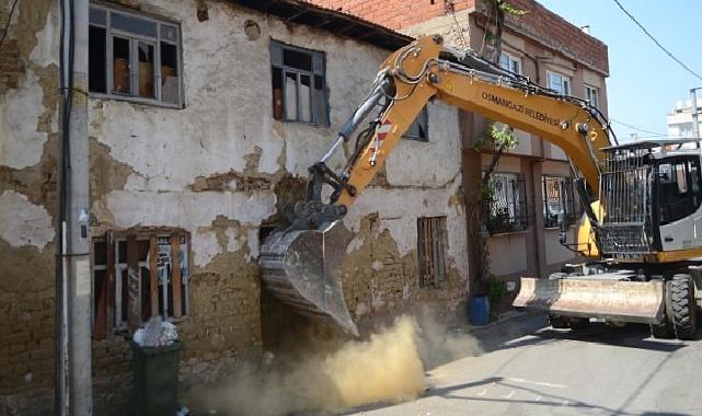 Osmangazi’den huzur veren yıkım