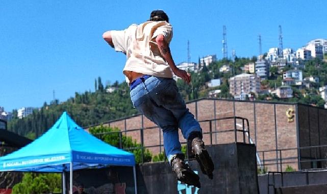 Skate Park’ta adrenalin tavan yaptı