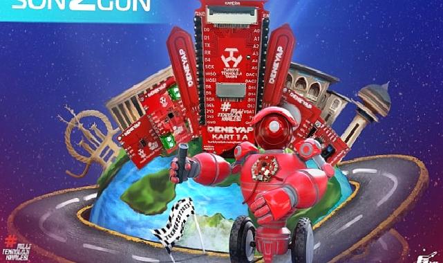 TEKNOFEST Deneyap Kart Robolig Yarışmasına Başvuru İçin Son 2 Gün!