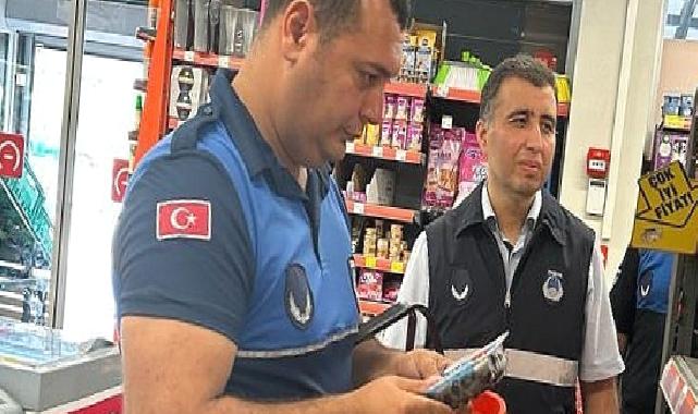 Zabıtadan marketlerde denetim