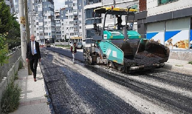 21 Bin 789 Ton Asfalt Serildi, 125 Bin Metrekare Kilit Parke Döşendi