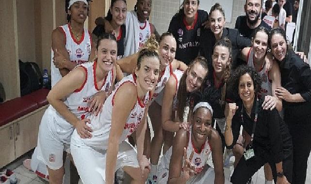 Antalya Büyükşehir Belediye Kadın Basketbol Takımı, Beşiktaş’ı Yenerek Liderliğe Yükseldi