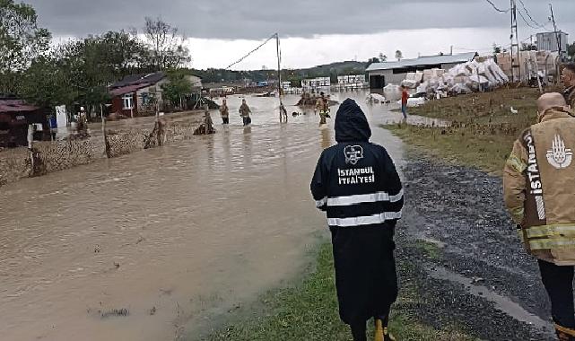 Arnavutköy ve Başakşehir’e 200 KG’ın üzerinde yağış düştü