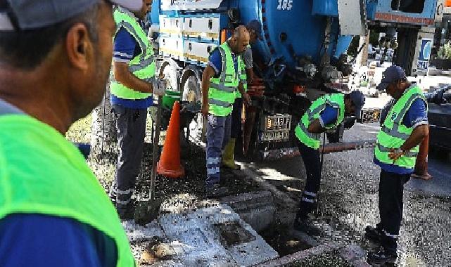 ASAT ekipleri yağmur suyu hattı temizliğine başladı