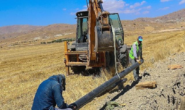 Avdan ve Beğiş mahallelerinin içme suyu hattı yenileniyor