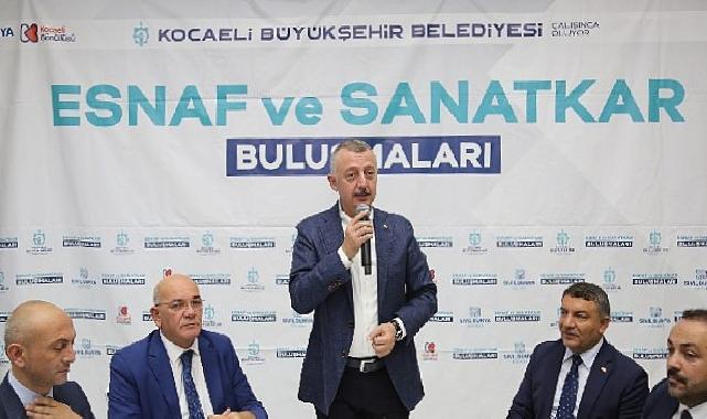 Başkan Büyükakın, Dilovası Esnafıyla Buluştu