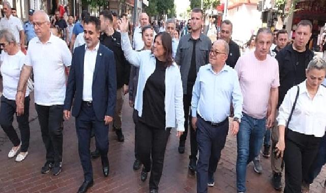 Başkan Çerçioğlu Nazilli’de vatandaşlarla bir araya geldi