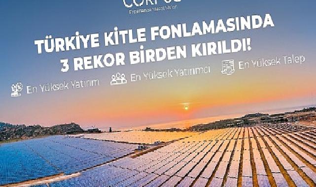 Corpus Enerji’den Üç Farklı Kitle Fonlama Rekoru