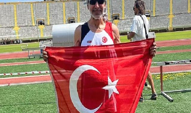 Egeli akademisyen Prof. Dr. Levent Ballice “32. Balkan Masterler Atletizm Şampiyonası”nda ikinci oldu