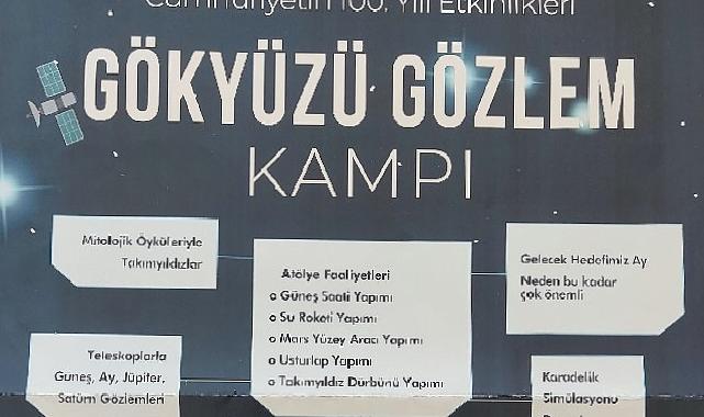 EÜ Gözlemevi, uzay tutkunlarını “Gökyüzü Gözlem Kampı”na bekliyor