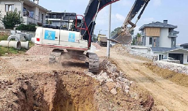 İzmit Kabaoğlu Fatih Caddesi Asfaltlanıyor