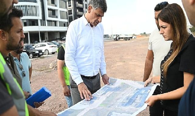 Kocaman Kent Meydanı Otopark Çalışmalarını İnceledi