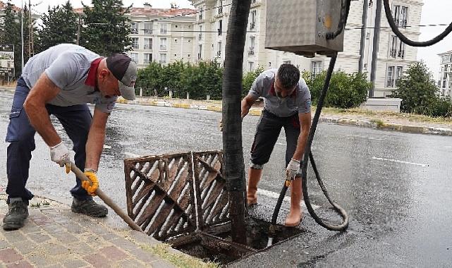 Kuvvetli Yağış Öncesi Beylikdüzü’nde Tedbirler Alındı