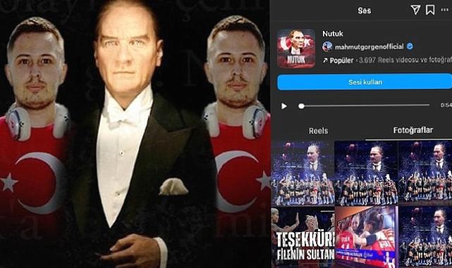 Mahmut Görgen’in “NUTUK” Şarkısı Instagram’da Viral Oldu!