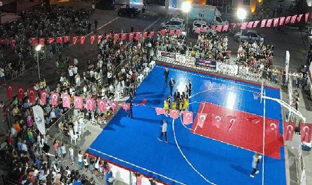 Mustafakemalpaşa’nın markası Tatlıtop Basketbol Şenlikleri başladı