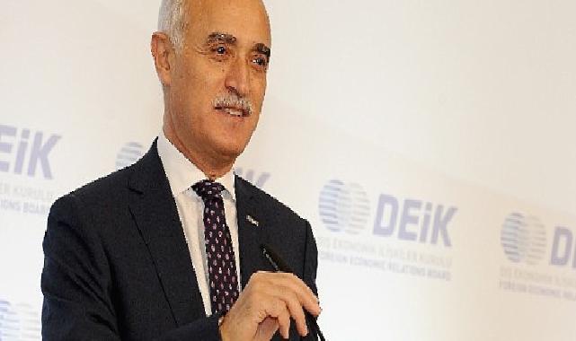 Nail Olpak: ” İstikrarlı büyümeye devam ederek sanayi ve ihracatta yükseliş trendine girmeliyiz”