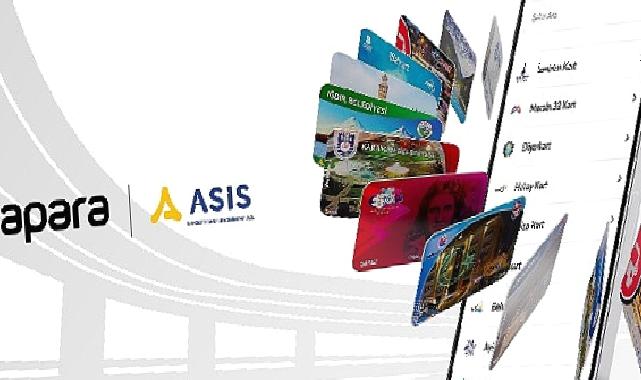 Papara ve Asis Elektronik, ulaşım kartı yükleme özelliğiyle şehir içi ulaşımı kolaylaştıracak