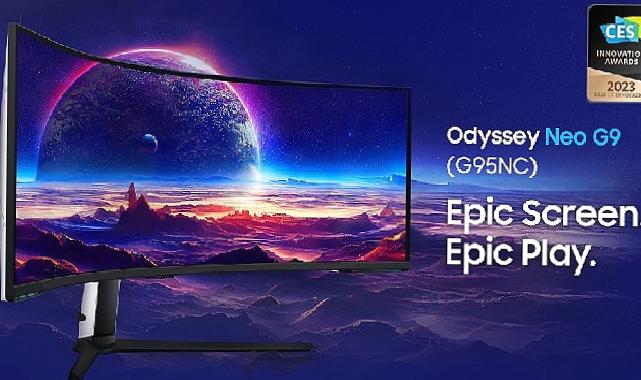 Samsung Electronics Dual UHD Oyun Monitörünü Tanıttı: Odyssey Neo G9 57