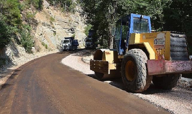 Taşatan grup yolu asfaltlandı