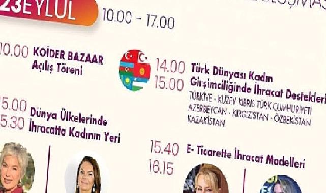 Türk Dünyasının Girişimci Kadınları Kocaeli’de Buluşuyor