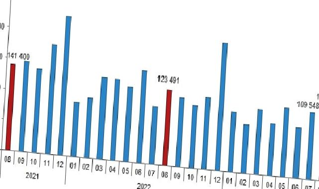 Türkiye genelinde Ağustos ayında 122 bin 91 konut satıldı