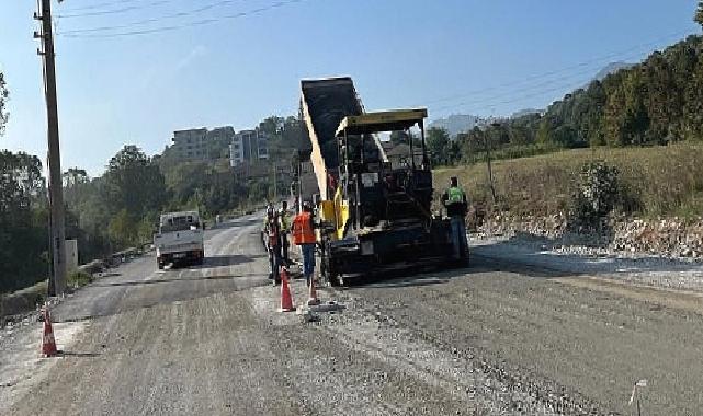 Yuvacık Barajı’na 4 şeritli yolla ulaşım