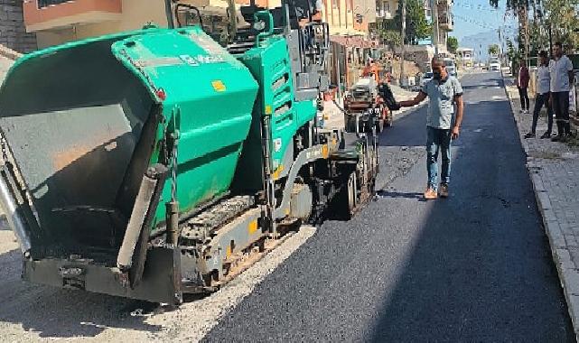 Asfaltlama ekipleri bu kez Yurtoğlu’nda