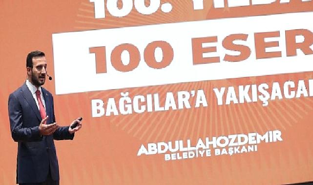 Bağcılar’da Cumhuriyetin 100 Yılına yakışır 100 eser tanıtıldı