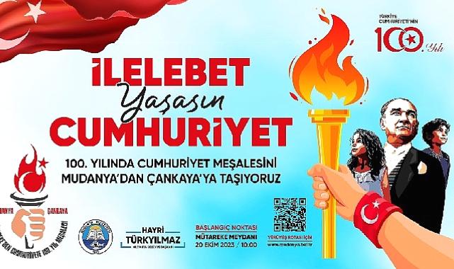 Başkan Hayri Türkyılmaz, Mütareke’den Cumhuriyet’e 100. Yıl için Yürüyecek