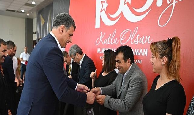 Başkan Kocaman’ın okul müdürleriyle 100 yıl buluşması