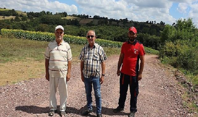 Büyükşehirle çiftçinin yolu hep açık