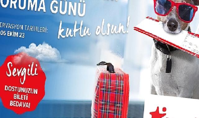 Corendon Airlines’tan Dünya Hayvanları Koruma Günü’ne Özel Kampanya